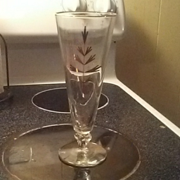 6 tall wheat crystal glasses - Picture 1 of 1